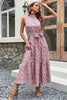 Load image into Gallery viewer, Slim Fit Halter Floral Summer Dress