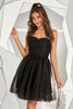 Load image into Gallery viewer, Sweetheart Tulle Little Black Dress