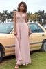 Load image into Gallery viewer, Blush Appliques Chiffon Prom Dress