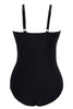 Load image into Gallery viewer, One Piece Halter Black Swimwear