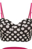 Load image into Gallery viewer, Two Piece High Waist Polka Dots Swimsuit