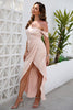 Load image into Gallery viewer, Off The Shoulder High Low Party Dress