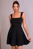 Load image into Gallery viewer, Square Neck Little Black Dress