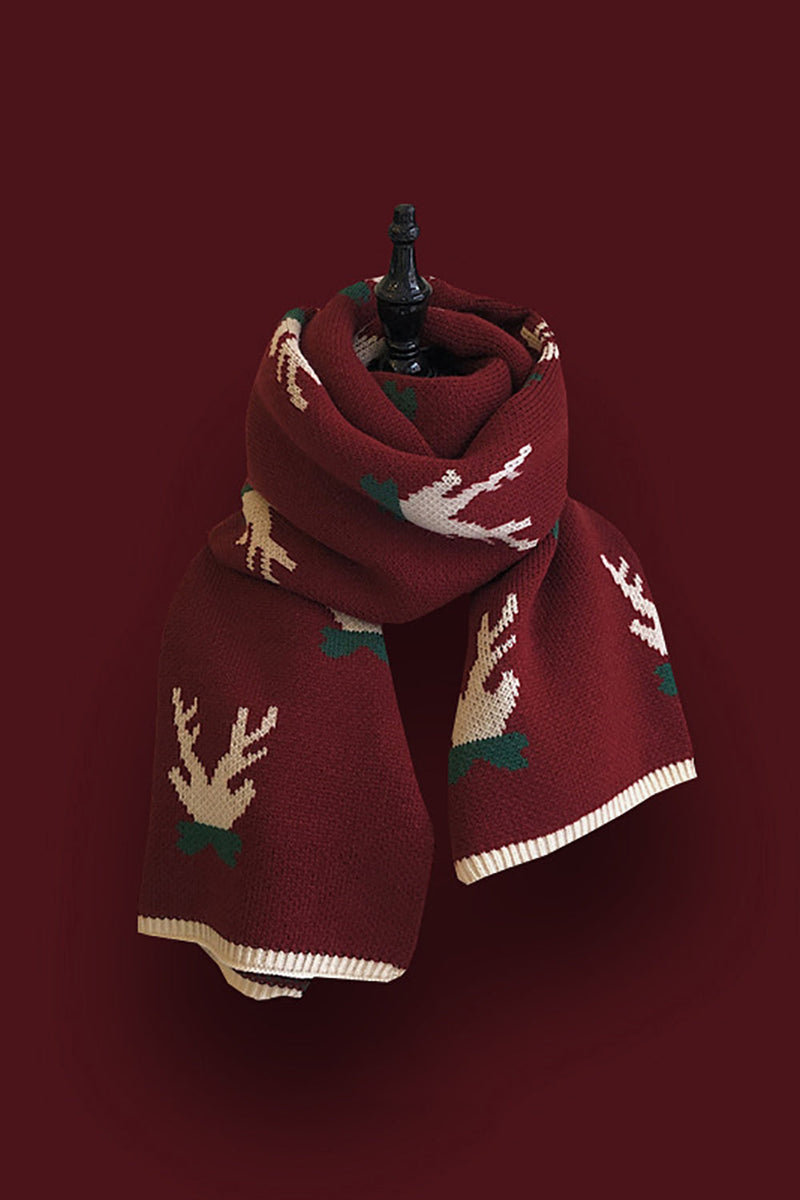 Load image into Gallery viewer, Christmas Gift Red Thermal Scarf