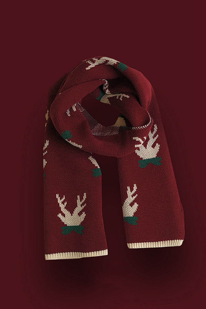 Load image into Gallery viewer, Christmas Gift Red Thermal Scarf