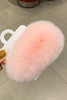 Load image into Gallery viewer, Pink Plush Hair Clip