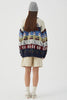 Load image into Gallery viewer, Retro Loose Christmas Element Sweater