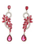 Load image into Gallery viewer, Rhinestone Beaded Prom Earrings