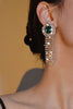Load image into Gallery viewer, Sparkly Rhinestones Water Drop Tassel Earrings