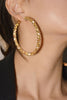 Load image into Gallery viewer, Golden Rhinestones Round Earrings