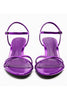 Load image into Gallery viewer, Purple Ankle Strap Heeled Sandal