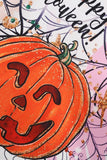 Halloween Pumpkin Printed Orange Vintage Dress