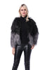 Load image into Gallery viewer, Black Winter Long Sleeve Faux Fur Coat