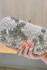 Load image into Gallery viewer, Sparkly Black Rhinestone Beaded Party Clutch