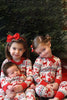 Load image into Gallery viewer, Red Deer Pattern Christmas Family Matching Pajamas Set