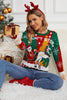 Load image into Gallery viewer, Women&#39;s Christmas Black Pullover Knitted Sweater