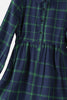 Load image into Gallery viewer, Dark Green Plaid Dresses and Long Sleeves T-Shirt Family Matching Outfits