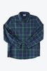 Load image into Gallery viewer, Dark Green Plaid Dresses and Long Sleeves T-Shirt Family Matching Outfits