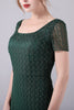 Load image into Gallery viewer, Dark Green Mermaid Square Neck Floor-Length Mother Of the Bride Dress