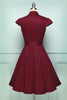 Load image into Gallery viewer, 50s Burgundy Swing