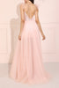 Load image into Gallery viewer, Glitter Pink Long Prom Dress