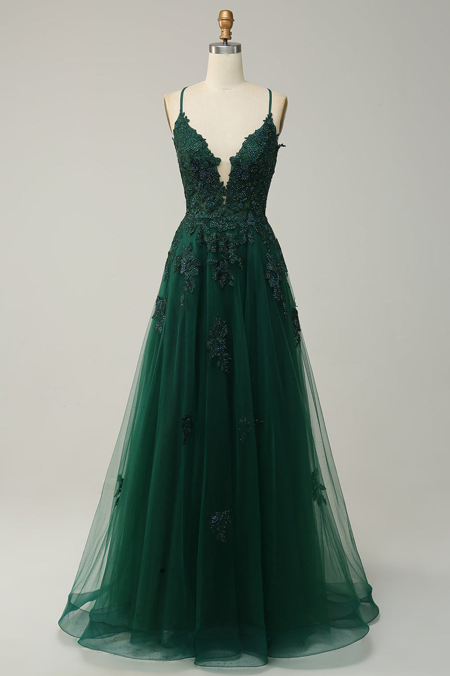 green emerald velvet dress Hellymoon Women Dark Green Prom Dress Sparkly Mermaid Sequin Pleated Corset  Long Formal Dress with Slit – hellymoonuk main image 1
