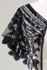 Load image into Gallery viewer, Glitter Sequins Black 1920s Cape