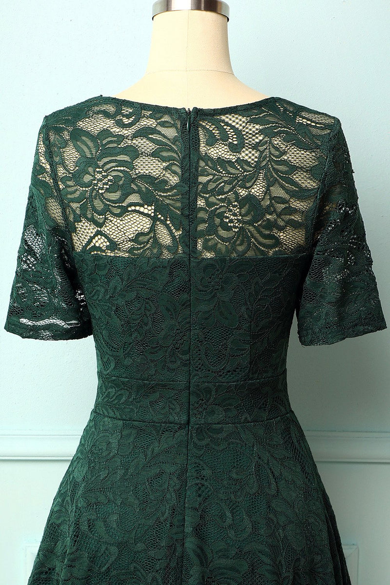 Load image into Gallery viewer, Dark Green Bridesmaid Lace