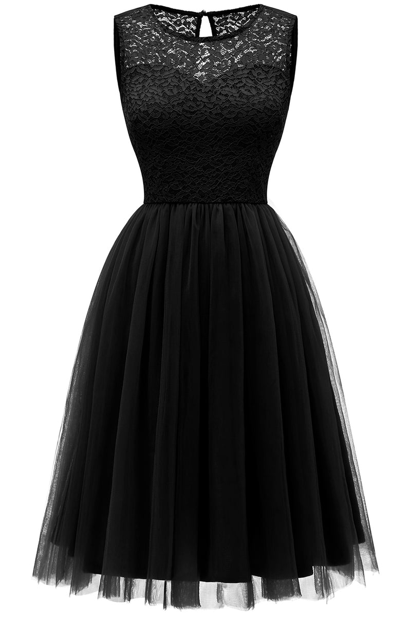 Load image into Gallery viewer, Tulle Lace Short Party Dress