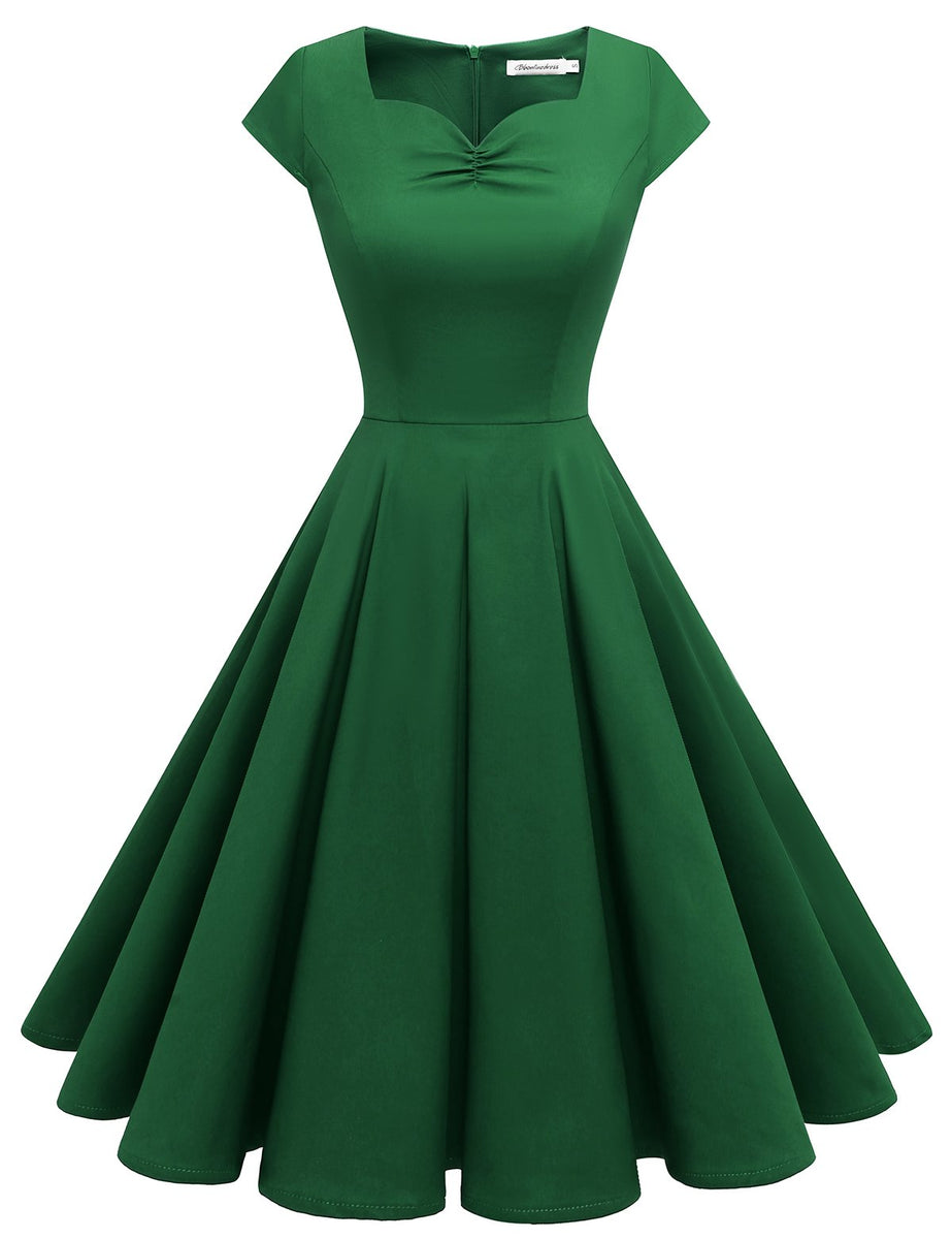 Load image into Gallery viewer, Retro Style Sweetheart 1950s Dress