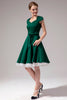 Load image into Gallery viewer, Green Scoop Swing Dress