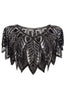 Load image into Gallery viewer, 1920s Sequin Black Women Cape
