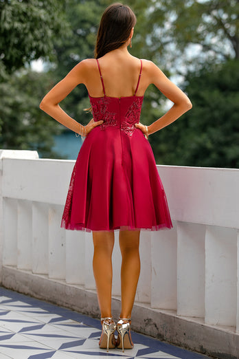 Red Prom Party Dress