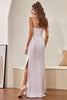 Load image into Gallery viewer, Simple Ivory Satin Wedding Dress