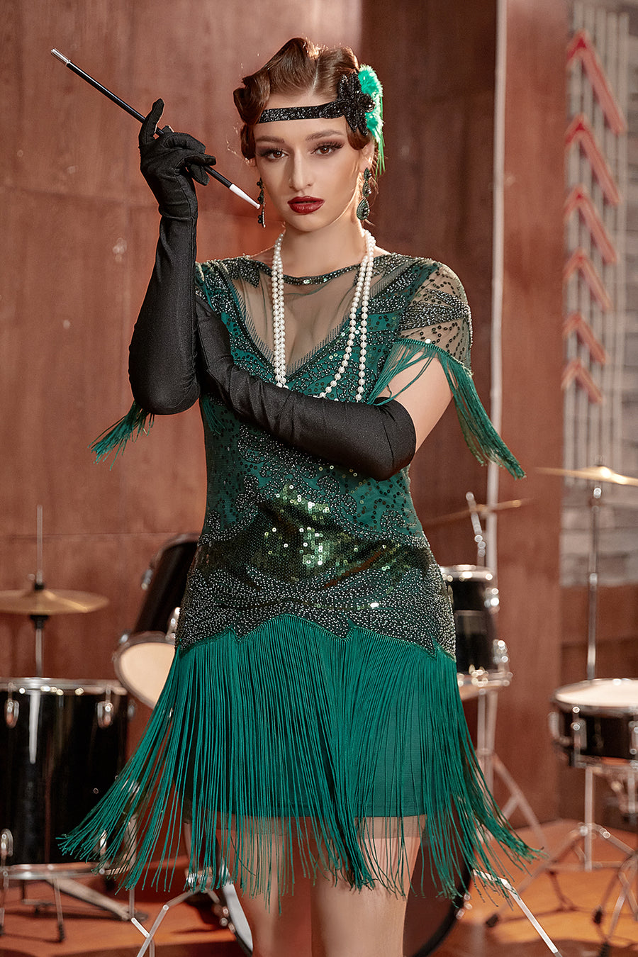 Green Flapper Dresses ZAPAKA UK Green Flapper Dresses ZAPAKA UK