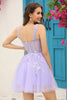Load image into Gallery viewer, Lilac Corset Straps A-Line Graduation Dress