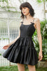 Load image into Gallery viewer, A-Line Spaghetti Straps Black Short Prom Dress