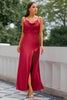 Load image into Gallery viewer, Mermaid Burgundy Long Prom Dress