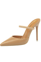 Load image into Gallery viewer, Apricot Stiletto Pointy Heels