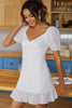 Load image into Gallery viewer, White Hollow Casual Dress