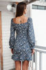 Load image into Gallery viewer, Long Sleeves Print Bodycon Dress