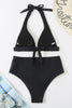 Load image into Gallery viewer, Two Piece Halter Neck Swimsuit