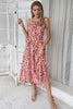 Load image into Gallery viewer, Pink Polka Dots Maxi Boho Dress