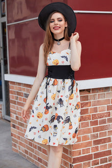 White Pumpkin 2021 Halloween Dress