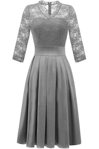 Lace Formal Dress with Sleeves