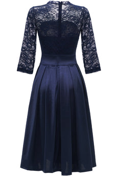 Lace Formal Dress with Sleeves