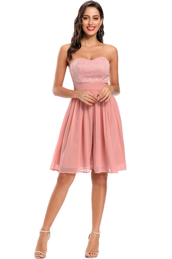 Cute A Line Sweetheart Short Party Dress