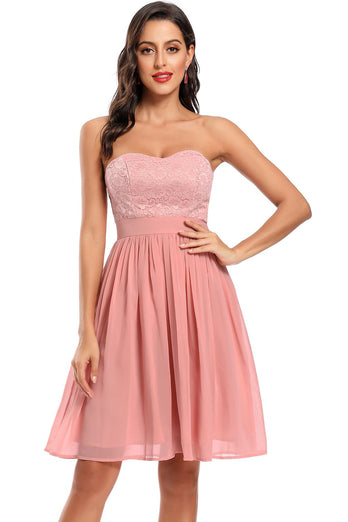 Cute A Line Sweetheart Short Party Dress