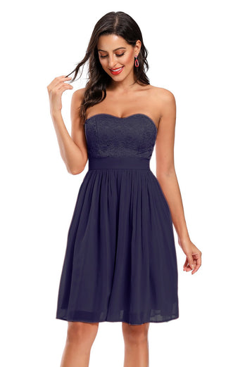 Cute A Line Sweetheart Short Party Dress