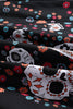 Load image into Gallery viewer, Black Skull Halloween Dress